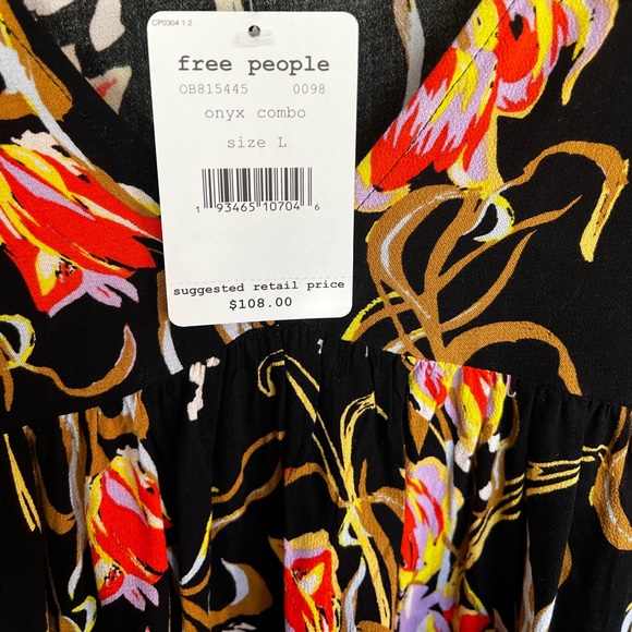 Free People floral Tunic - Picture 3 of 4